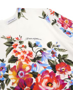 Dolce&Gabbana Детское платье с цветочным принтом - Артикул: L53DF0-FSA8P-B