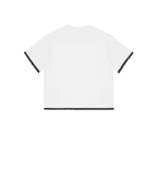 Dolce&Gabbana Дитяча футболка з мереживом - Артикул: L5JTQT-G7PTX-B