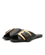 Balmain Сандалии Anthem из телячьей кожи - Артикул: GN1UP141LVIT