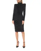 Balmain Сукня оксамитова - Артикул: FF0RF075JL11
