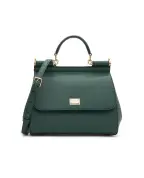 Dolce&Gabbana Сумка Sicily Large из телячьей кожи - Артикул: BB6002-B1001