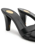Saint Laurent Мюлі JILL з гладкої шкіри - Артикул: 825257-AACSY