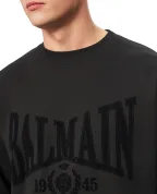 Balmain Свитшот с бархатным логотипом - Артикул: GH1JS191GF46