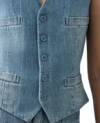Ralph Lauren Collection Джинсовый жилет - Артикул: 290970924001