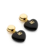 Dolce&Gabbana Серьги-клипсы в форме сердца - Артикул: WER6I3-W1111