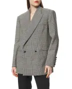 Balmain Жакет із жакарду Принц Уельський - Артикул: GF1SI660WD31