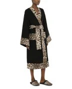 Dolce&Gabbana Халат з махрової бавовни - Артикул: TCF010-TCAGO