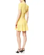 Balmain Короткое расклешенное платье - Артикул: GF1R7153KJ30