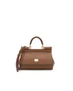 Dolce&Gabbana Шкіряна сумка Sicily Small - Артикул: BB7116-B1001