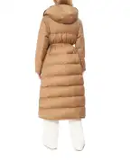 Yves Salomon Пальто длинное из шерсти и меха норки - Артикул: 26WYM02025WO2W