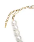 Completedworks Ожерелье из золота с жемчугом и цирконием - Артикул: P47