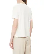 Yves Salomon Футболка з бавовняно-шовкового трикотажу - Артикул: 26EFH03458L01W