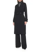 Dolce&Gabbana Тренч із твіда-вовни - Артикул: F0W3GT-HUMUA