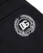 Dolce&Gabbana Детские брюки из шерсти с вышивкой - Артикул: L44P92-FU28G-S
