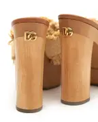 Dolce&Gabbana Босоніжки з рафії - Артикул: CZ0325-AM441