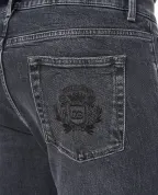 Dolce&Gabbana Джинсы с вышивкой логотипа - Артикул: GY07CZ-G8OW1