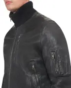 Dolce&Gabbana Куртка из кожи - Артикул: G9BQOL-HULXI