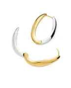 Missoma Серьги-кольца Savi - Артикул: SA25-GS-E5-NS