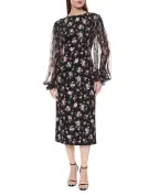 Dolce&Gabbana Сукня з принтом із шовку - Артикул: F611DT-FSA8C