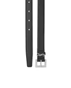 Saint Laurent Тонкий ремінь Cassandre з гладкої шкіри - Артикул: 554465-BOO0N