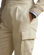 Ralph Lauren Purple Label Вельветовые брюки-карго - Артикул: 798P06860002