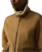 Ralph Lauren Collection Дубленка Morrison из замши и овчины - Артикул: 290P01983001