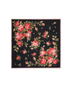 Dolce&Gabbana Шовкова хустка з квітковим принтом - Артикул: FN090R-GDDPL