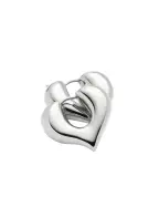Missoma Сережки-кільця у формі серця - Артикул: VAL-S-E2-NS