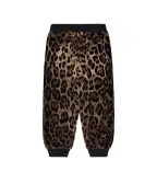 Dolce&Gabbana Дитячі джогери в анімалістичний принт (костюм) - Артикул: L5JPD7-FJ7D5-B