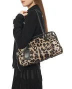 Dolce&Gabbana Сумка Vittoria с леопардовым принтом - Артикул: BB7844-AX853