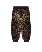 Dolce&Gabbana Дитячі джогери в анімалістичний принт (костюм) - Артикул: L5JPD7-FJ7D5-B