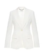 Stella McCartney Блейзер однобортний із вовни - Артикул: 6501373HU707