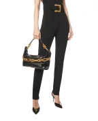 Balmain Эластичные брюки с поясом - Артикул: GF1PL024JL05