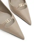Dolce&Gabbana Слінгбеки зі шкіри Наппа - Артикул: CG0796-A1953
