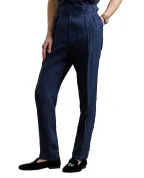 Ralph Lauren Purple Label Лляні штани - Артикул: 798967887001