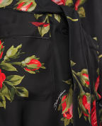 Dolce&Gabbana Пижамная рубашка Vanity из шёлка - Артикул: F5Q03T-IS11G