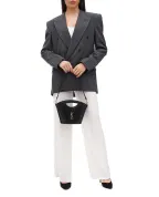 Saint Laurent Кожаная сумка Celia Mini - Артикул: 791069-0U90W