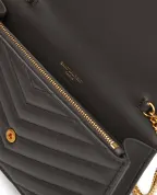 Saint Laurent Сумка-клатч CASSANDRE зі шкіри ягняти - Артикул: 857605-AAA44