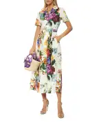 Dolce&Gabbana Сукня з квітковим принтом - Артикул: F6TVLT-HS5TR