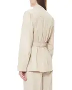 Yves Salomon Куртка-сафари с поясом - Артикул: 26EYV04372COSA