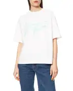 Balmain Свободная футболка с принтом Balmain Paris Brush - Артикул: GF1EG110BD41