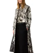 Stella McCartney Боди с высоким воротником и принтом - Артикул: 6T02793HS320