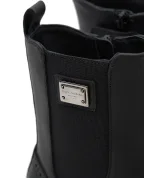 Dolce&Gabbana Дитячі шкіряні ботильйони Beatles - Артикул: DA5295-A6379-M