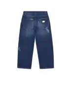Dolce&Gabbana Детские джинсы с эффектом потертости - Артикул: L42F88-LDD53-B