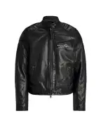 Polo Ralph Lauren Куртка CAFÉ RACER зі шкіри - Артикул: 710970573001