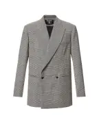 Balmain Жакет із жакарду Принц Уельський - Артикул: GF1SI660WD31
