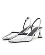 Stella McCartney Туфлі-слінгбеки Elsa лаковані - Артикул: 810604E00269