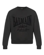 Balmain Свитшот с бархатным логотипом - Артикул: GH1JS191GF46