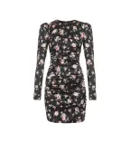 Dolce&Gabbana Платье с принтом из шёлка - Артикул: F60G3T-FSA8H