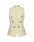 Balmain Жаккардовый жилет - Артикул: FF1AG740VI29